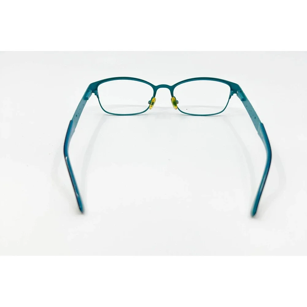 Karen Kane Eyeglasses Womens Brown Teal Fairy Moss Floral Temple 52-17-135